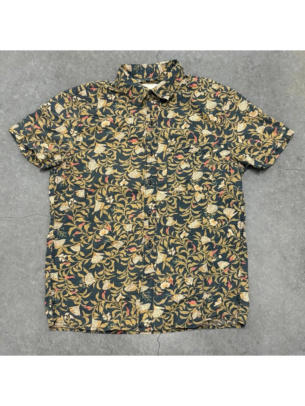 Y2K American Eagle Floral Shirt